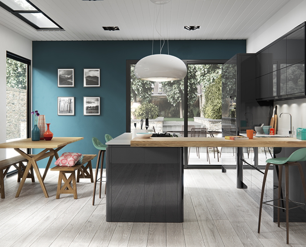 Sapphire Graphite Gloss